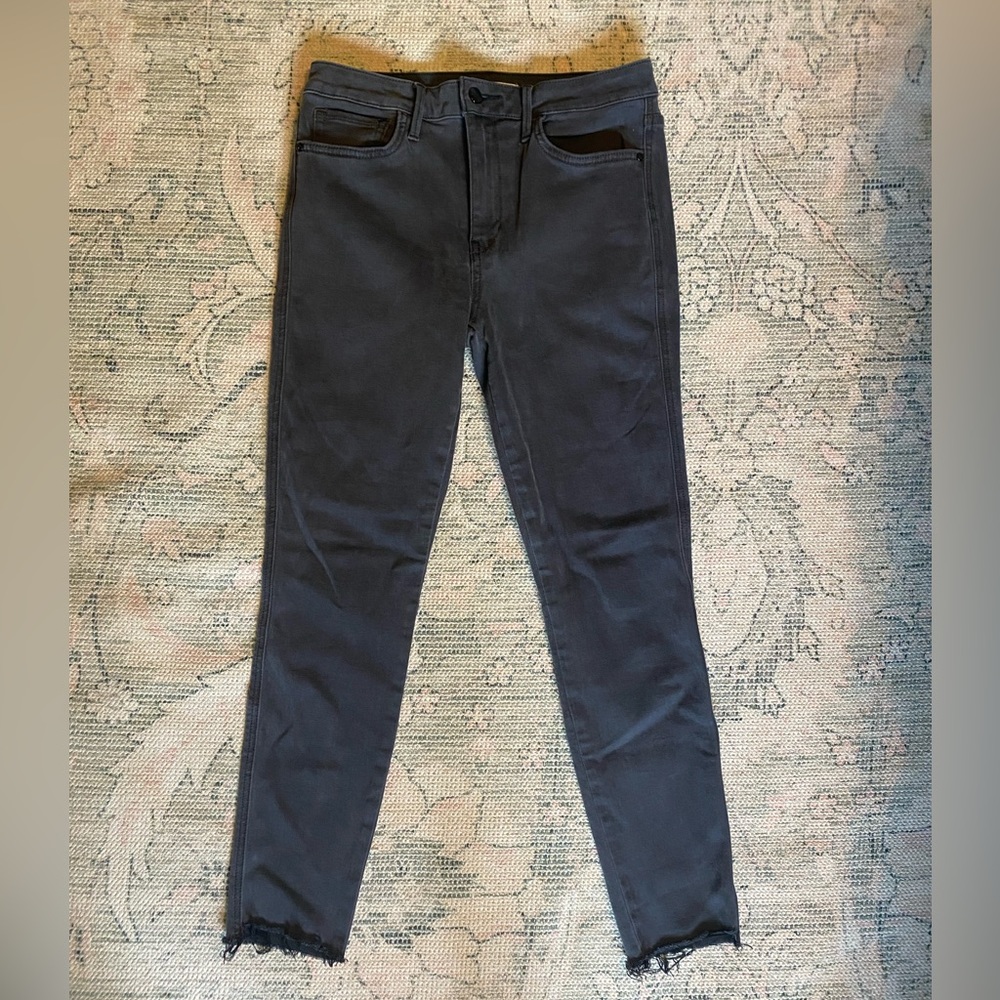 Sam Edelman The Stiletto High Rise Skinny Black Denim Size 30